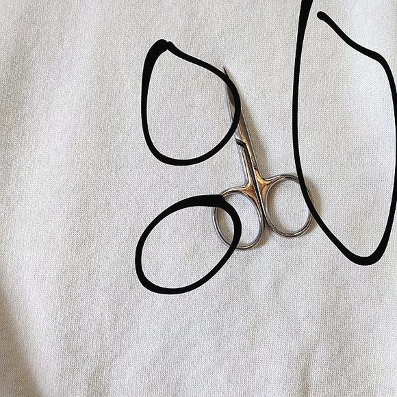 80s Cream-Colored Sweater with Floral Embroidery by Bolo Spirit - Picture 9 of 12